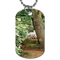 Garden Of The Phoenix Dog Tag (two Sides)