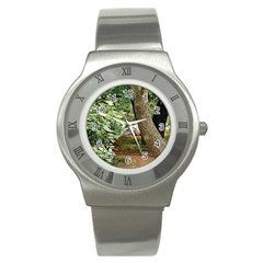 Garden Of The Phoenix Stainless Steel Watch by Riverwoman