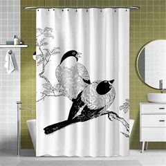 Vintage Old Fashioned Animal Wild Shower Curtain 48  X 72  (small)  by Wegoenart