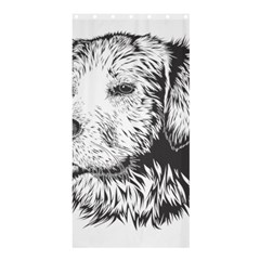 Dog Animal Domestic Animal Doggie Shower Curtain 36  X 72  (stall)  by Wegoenart