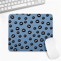 Totoro - Soot Sprites Pattern Large Mousepads by Valentinaart