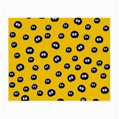 Totoro - Soot Sprites Pattern Small Glasses Cloth (2-side)