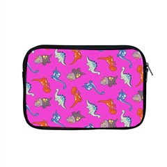 Dinosaurs - Fuchsia Apple Macbook Pro 15  Zipper Case by WensdaiAmbrose