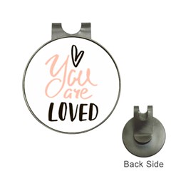 You Are Loved Hat Clips With Golf Markers by alllovelyideas