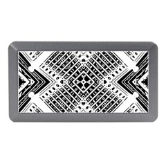 Pattern Tile Repeating Geometric Memory Card Reader (mini) by Pakrebo