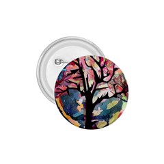 Tree Moon Night Sky Landscape 1 75  Buttons