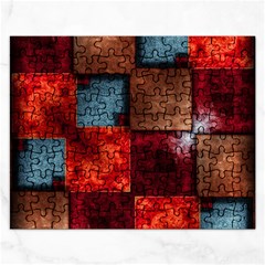 Abstract Depth Structure 3d Rectangular Jigsaw Puzzl by Pakrebo