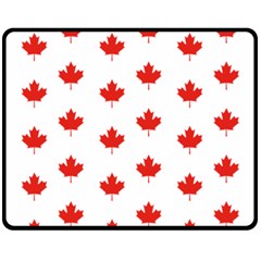 Maple Leaf Canada Emblem Country Fleece Blanket (medium) 