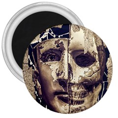 Creepy Photo Collage Artwork 3  Magnets by dflcprintsclothing