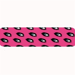 Eyes Dark Pink Large Bar Mats by snowwhitegirl