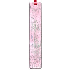 Old Pink Wood Wall Large Book Marks by snowwhitegirl