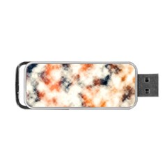 Multicolored Blur Abstract Texture Portable Usb Flash (one Side) by dflcprintsclothing