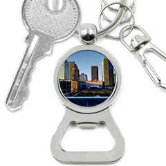 Columbus Skyline Bottle Opener Key Chains by Riverwoman