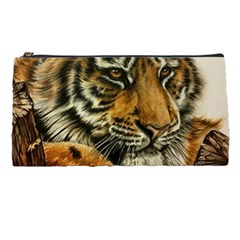 Tiger Cub  Pencil Cases by ArtByThree