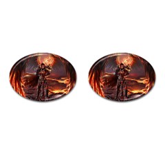 Fantasy Art Fire Heroes Heroes Of Might And Magic Heroes Of Might And Magic Vi Knights Magic Repost Cufflinks (oval) by Sudhe