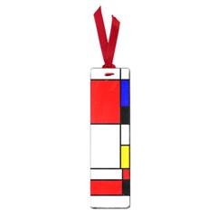 Bauhouse Mondrian Style Small Book Marks by lucia