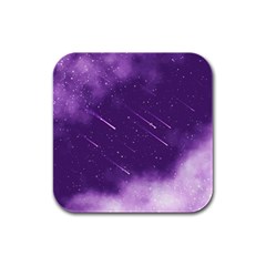 Meteors Rubber Square Coaster (4 Pack) 