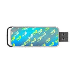 Animal Nature Cartoon Wild Wildlife Wild Life Portable Usb Flash (one Side) by Sudhe