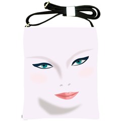 Face Beauty Woman Young Skin Shoulder Sling Bag by Sudhe