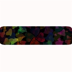 Falling Hearts  Large Bar Mats by LoolyElzayat