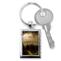 Borobudur Temple  Indonesia Key Chains (rectangle)  by Sudhe