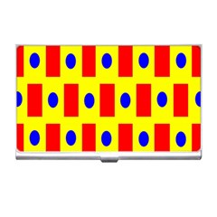 Pattern Design Backdrop Business Card Holder