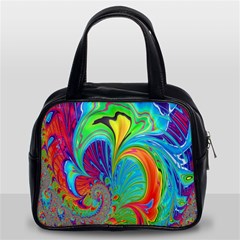 Fractal Art Psychedelic Fantasy Classic Handbag (two Sides)