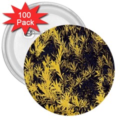 Artistic Yellow Background 3  Buttons (100 Pack) 