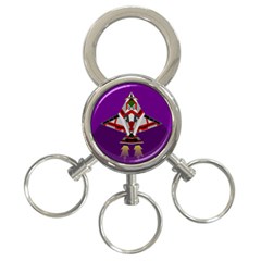 Toy Plane Outer Space Launching 3-ring Key Chains by Sudhe