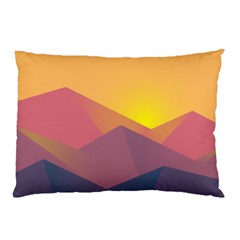 Image Sunset Landscape Graphics Pillow Case (two Sides)