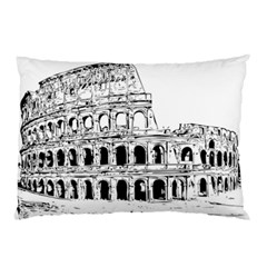 Line Art Architecture Pillow Case (two Sides)