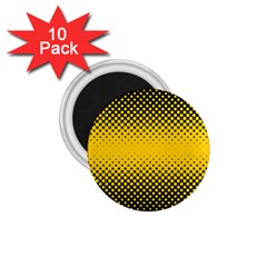 Dot Halftone Pattern Vector 1 75  Magnets (10 Pack)  by Mariart