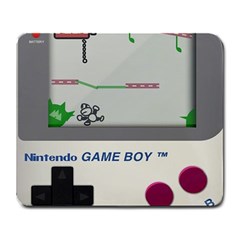 Game Boy White Large Mousepads