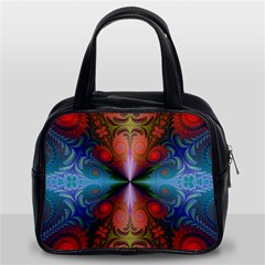 Fractal Fractal Background Design Classic Handbag (two Sides)