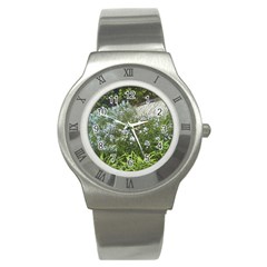 Lurie Garden Amsonia Stainless Steel Watch by Riverwoman