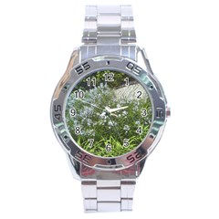 Lurie Garden Amsonia Stainless Steel Analogue Watch by Riverwoman