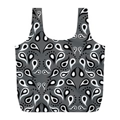 Paisley Pattern Paisley Pattern Full Print Recycle Bag (l)