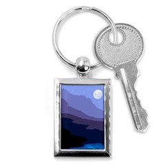 Nature Night Key Chains (rectangle)  by LoolyElzayat