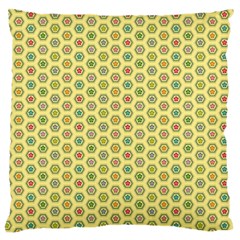 A Hexagonal Pattern Unidirectional Large Cushion Case (two Sides) by Pakrebo