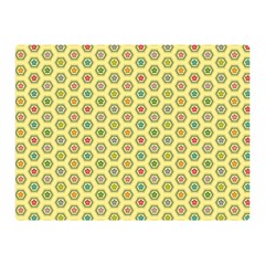 A Hexagonal Pattern Unidirectional Double Sided Flano Blanket (mini)  by Pakrebo