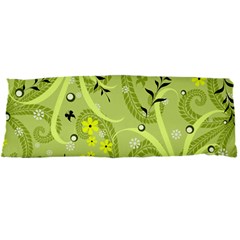 Seamless Pattern Green Garden Body Pillow Case Dakimakura (two Sides) by Pakrebo