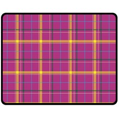 Plaid Tartan Background Wallpaper Fleece Blanket (medium) 