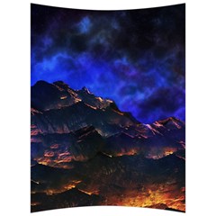 Landscape Sci Fi Alien World Back Support Cushion