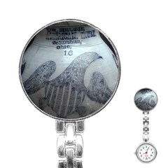 1840s Ohio Salt Glaze Stainless Steel Nurses Watch by Riverwoman