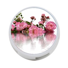 Roses Flowers Nature Flower 4-port Usb Hub (one Side) by Pakrebo