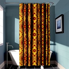 Scrapbook Background Wall Wallpaper Shower Curtain 36  X 72  (stall) 