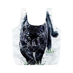 Panther Full Print Recycle Bag (m) by kot737