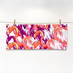 Flamingos Hand Towel by StarvingArtisan