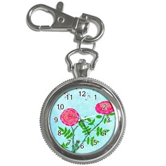 Roses And Seagulls Key Chain Watches by okhismakingart