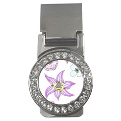 Flower And Insects Money Clips (cz)  by okhismakingart